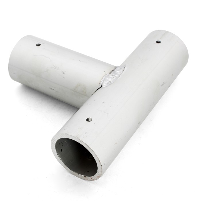 OEM aluminium pipe connector parts 